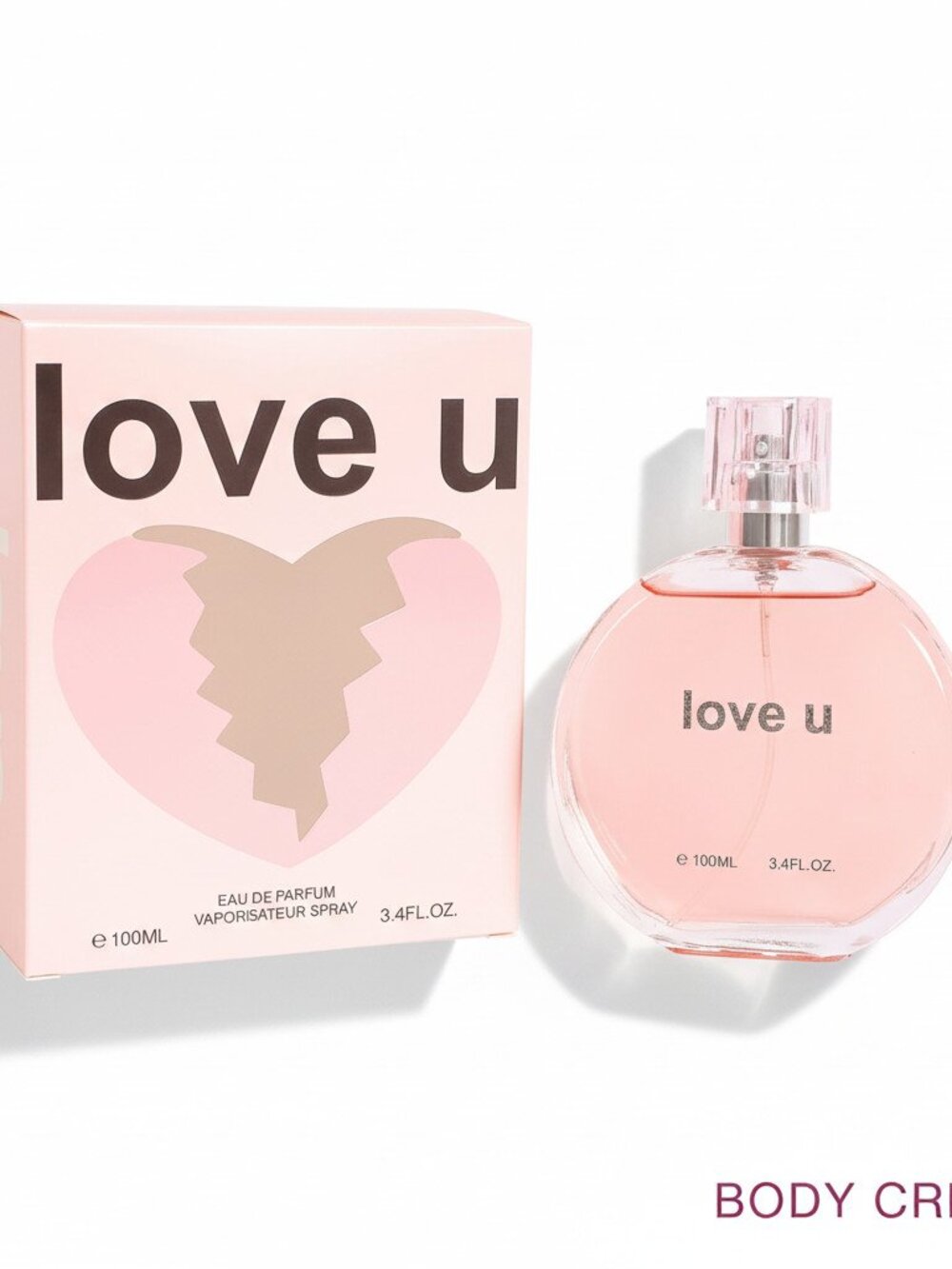 Love U by EBC Collection 3.4oz Eau De Parfum For Woman